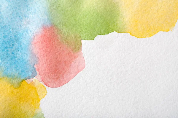 Abstract watercolor spots painted texture background — Stock Photo, Image