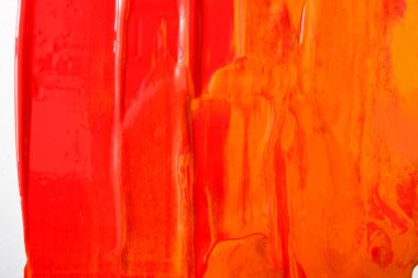 Renkli karma yağlı boya doku paleti