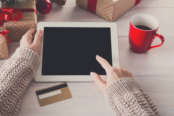 Online Kredi kartı ile alışveriş kadın