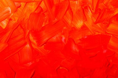 Yağlı boya doku, kırmızı arka plan