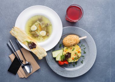 Restoran gıda arka plan