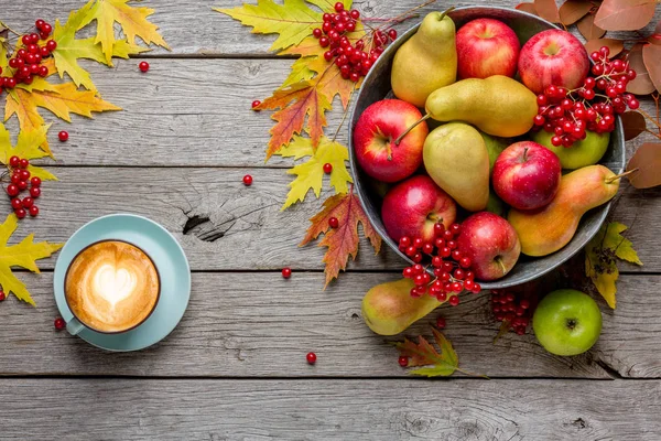 Fondo de la tarjeta de cosecha y acción de gracias de otoño —  Fotos de Stock