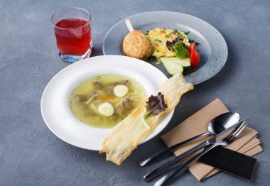 Restoran gıda arka plan
