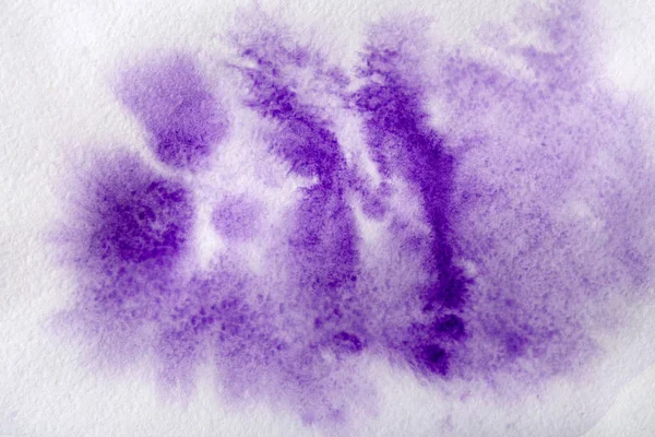 Violeta acuarela abstracta pintado textura fondo — Foto de Stock