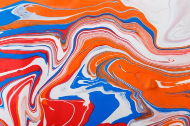 Sıvı Ebru akrilik boya arka plan. Akışkan resim soyut doku