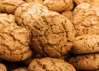 Bir sürü kurabiye ve bisküvi arka plan