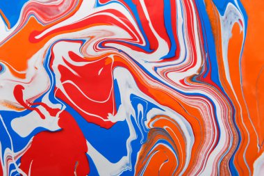 Sıvı Ebru akrilik boya arka plan. Akışkan resim soyut doku