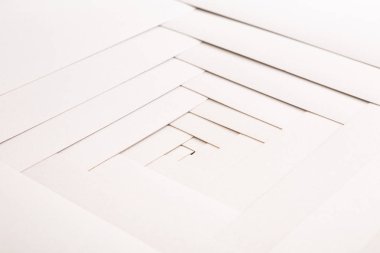 Kağıt geometrik kompozisyon, arka plan