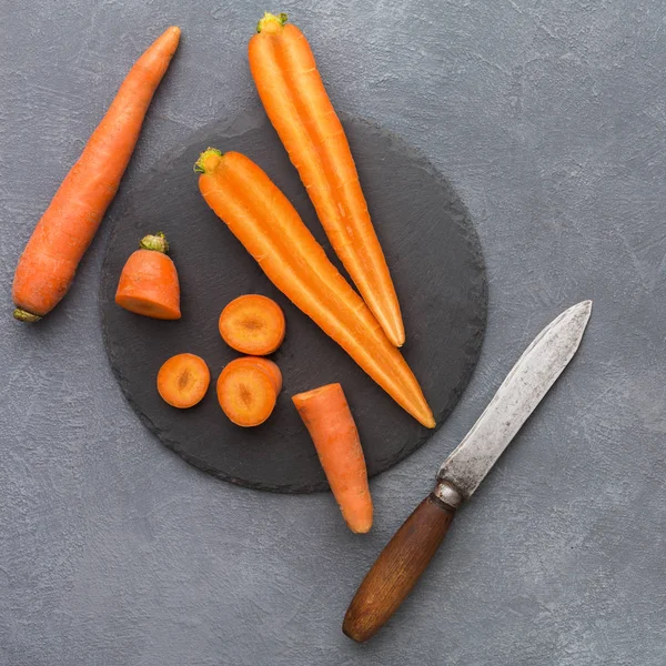 Havuç, kopya alanı, closeup rustik kayrak taş levha