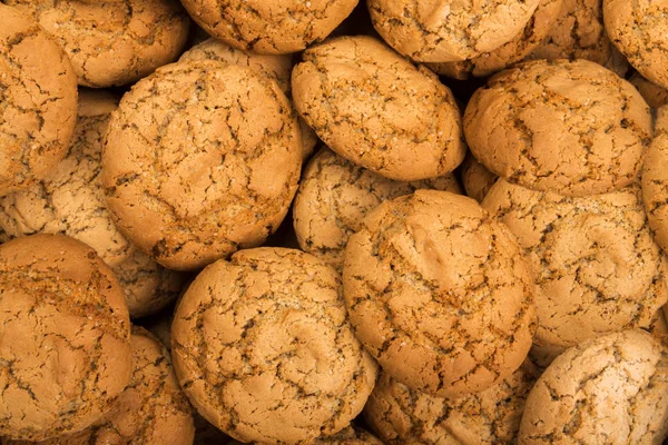 Un montón de galletas y galletas de fondo — Foto de Stock