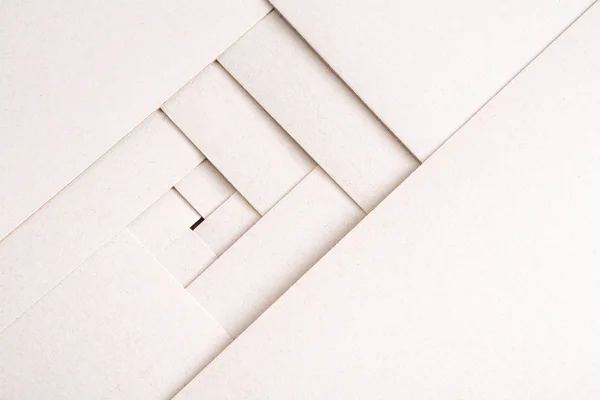 Composição geométrica do papel, fundo abstrato — Fotografia de Stock