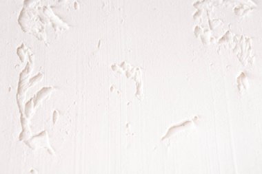 Beyaz duvar sıva desen arka plan ile