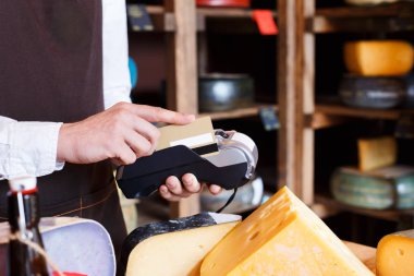 Peynir tezgâhtar manyetik kredi kartı