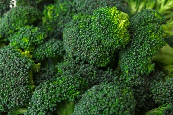Friss brokkoli textúra háttér, Vértes — Stock Fotó
