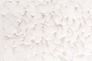 Beyaz duvar sıva desen arka plan ile