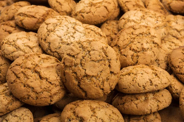 Bir sürü kurabiye ve bisküvi arka plan