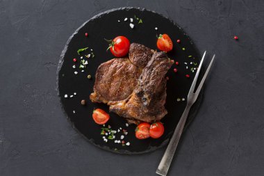 Kaburga eti karanlık plaka, üstten görünüm