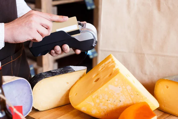 Peynir tezgâhtar manyetik kredi kartı