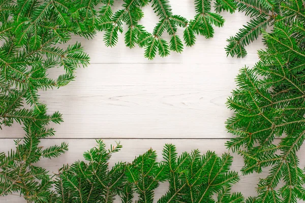 Kerstboom takken achtergrond — Stockfoto