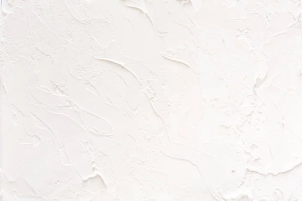 Біла стіна з гіпсовим візерунком фону — стокове фото