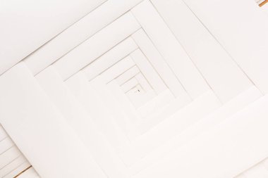 Kağıt geometrik kompozisyon, arka plan