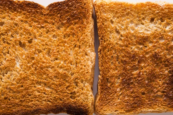 Weißbrot Toasts Hintergrund — Stockfoto