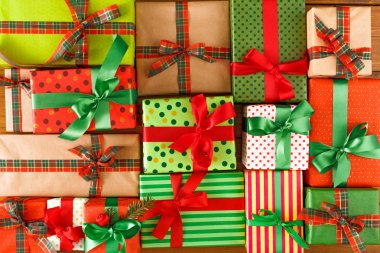 Noel, yeni yıl ve diğer tatil kutuları. Kırpma, portre