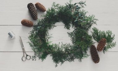 Noel DIY yaratıcı hobi arka plan