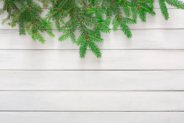 Vánoční strom větve pozadí — Stock fotografie