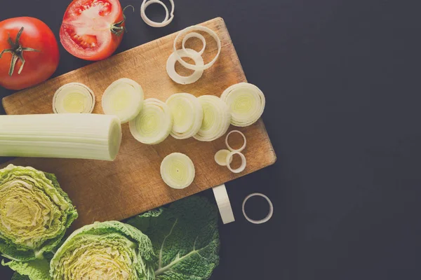 Sağlıklı gıda arka plan yemek