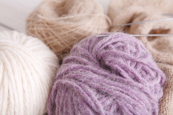 Needlework and handicraft concept