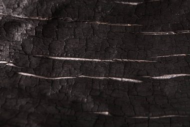 Yanık ahşap siyah arka plan