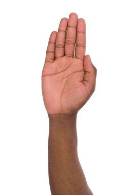 Hurma izole beyaz arka planda siyah adamın