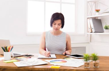 İç mimar paleti ile çalışma