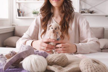 Vintage oyuncak, üstten görünüm yapma süreci