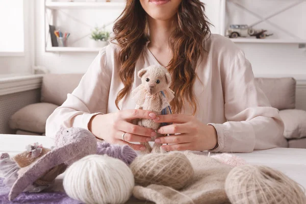 Vintage oyuncak, üstten görünüm yapma süreci