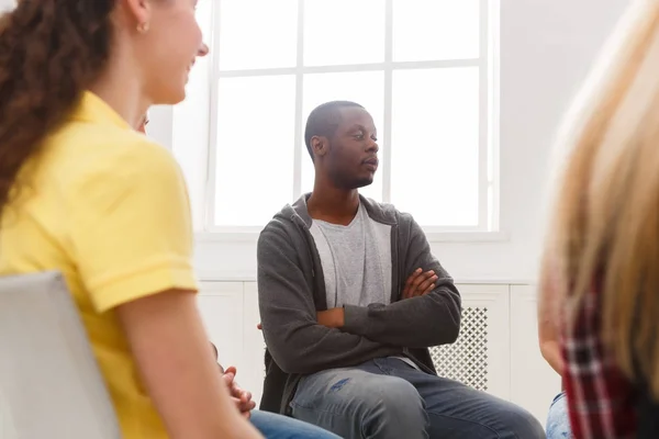 Reunión del grupo de apoyo, sesión de terapia — Foto de Stock