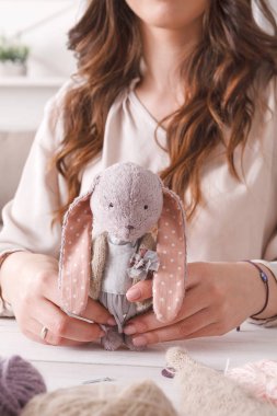 Vintage oyuncak, üstten görünüm yapma süreci