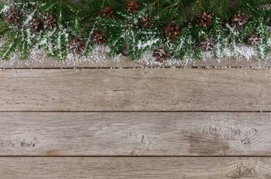 Noel dekorasyon arka plan, kopya alanı