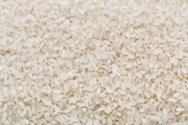 Beyaz pirinç arka plan ve doku, kopya alanı