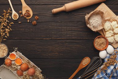 Sınıf ya da arka plan ve mockup hamur pişirme