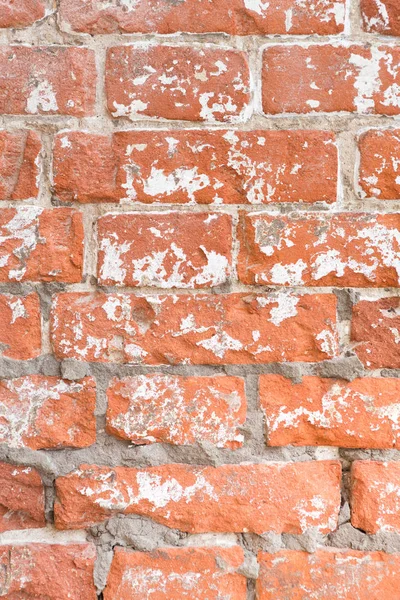 Parede de tijolo vermelho fundo e textura — Fotografia de Stock