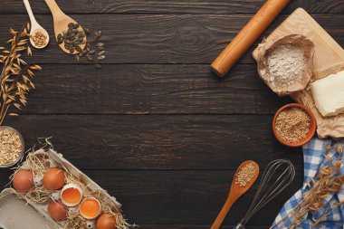 Sınıf ya da arka plan ve mockup hamur pişirme