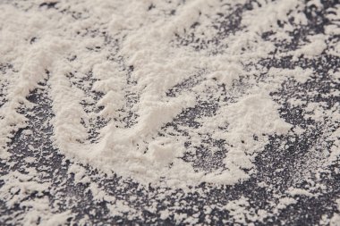 Beyaz zemin üzerinde siyah arka plan, soyut doku