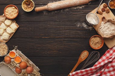 Sınıf ya da arka plan ve mockup hamur pişirme