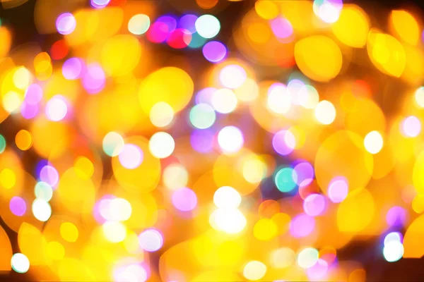 Barevné světlo rozmazané pozadí bokeh, rozostřený. — Stock fotografie