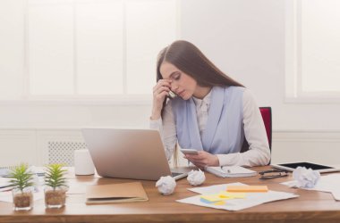 Yorgun işletme swoman kopya ofis