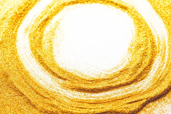 Golden brilho textura de areia, fundo abstrato . — Fotografia de Stock