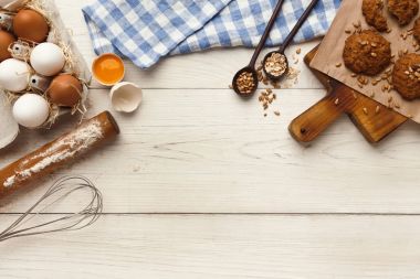 Sınıf ya da arka plan ve mockup hamur pişirme