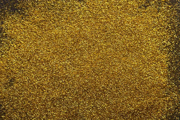 Golden glitter texture abstract background. — Stock Photo, Image